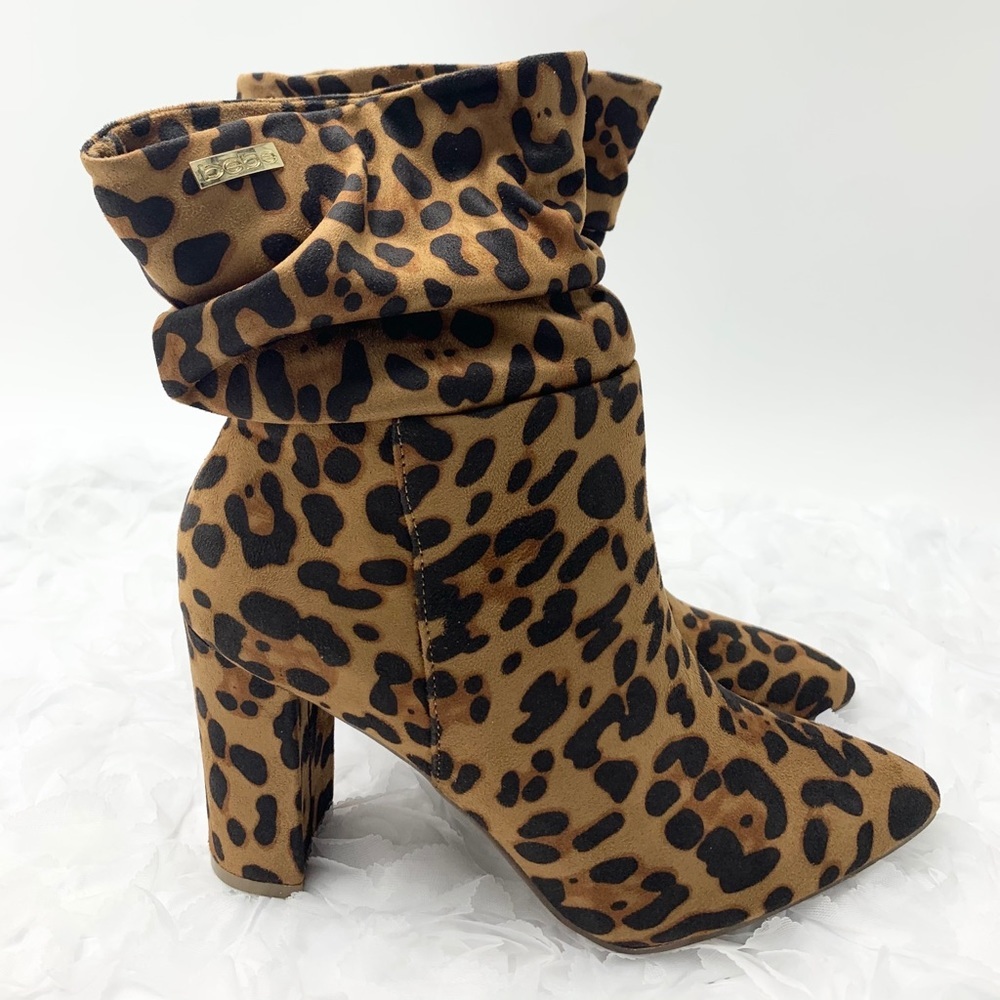 🎉HOST PICK🎉~BeBe Leopard Booties🐆